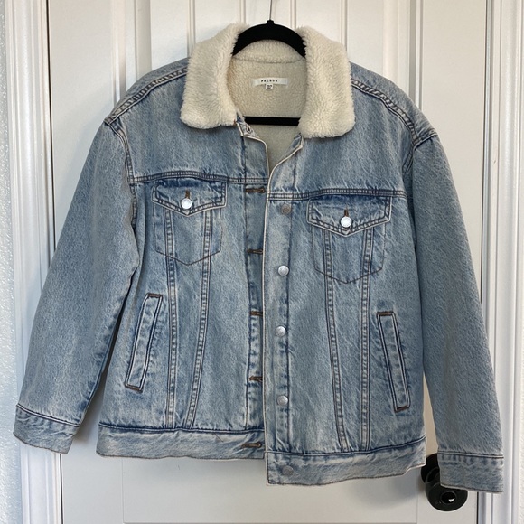 PacSun Sherpa Trucker Jacket - XS/S (Oversized fit) - Picture 2 of 8